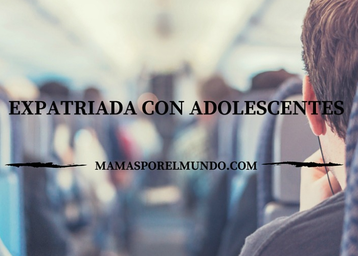 expatriada con adolescentes