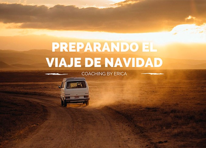 Preparando el viaje de Navidad